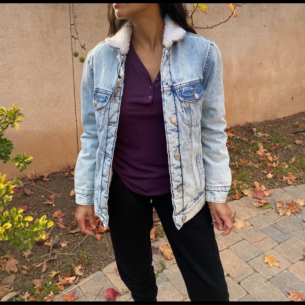 Swiss Brand Ly Weijl Jean Jacket size 34 (XS)